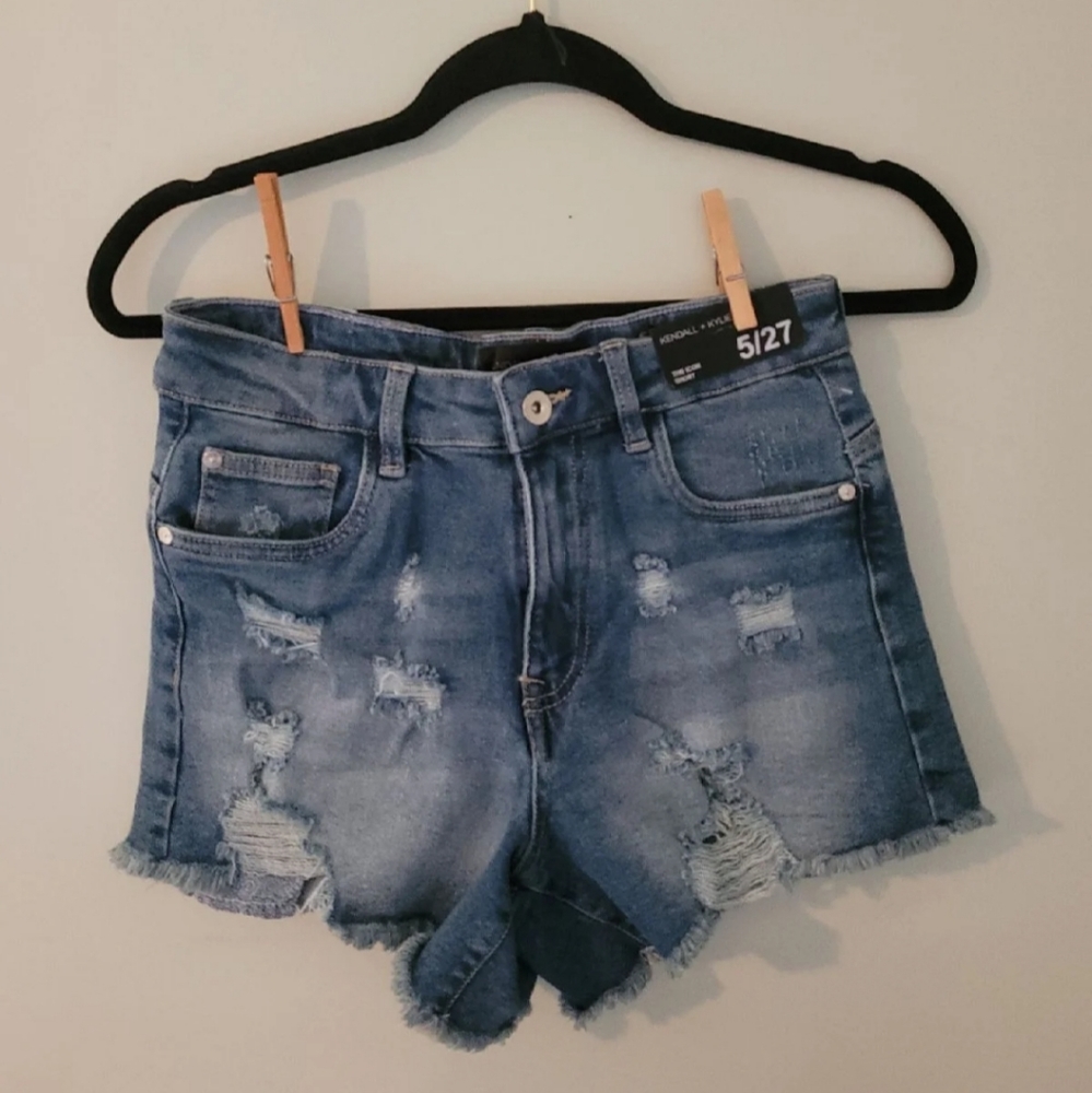 NWT Kendall + Kylie Jean Shorts